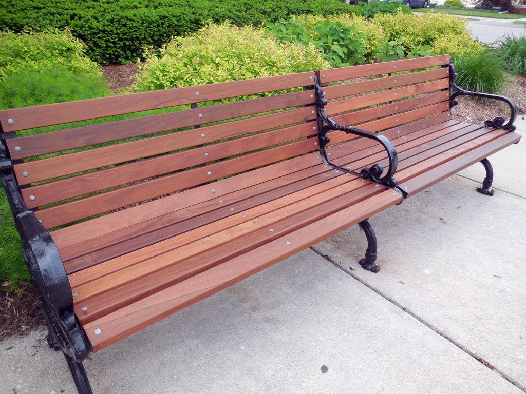 ipe park bench - Indiana